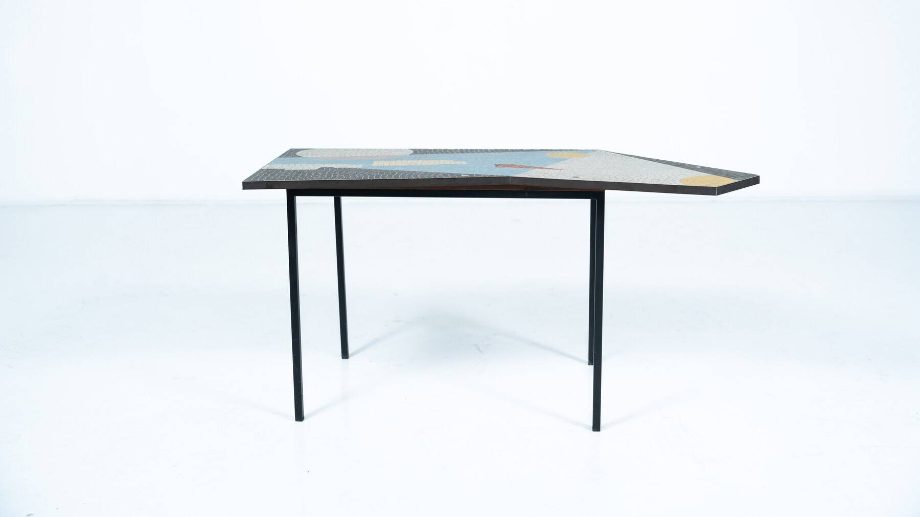 Mid-Century Modern Mosaic Side Table, 1970s