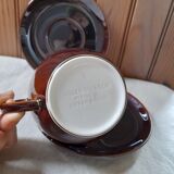 Breakfast cup and 2 subcups, Villeroy & Boch, Luxembourg model