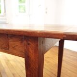 Oak farm table