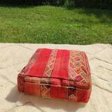 Pouf berbère style kilim
