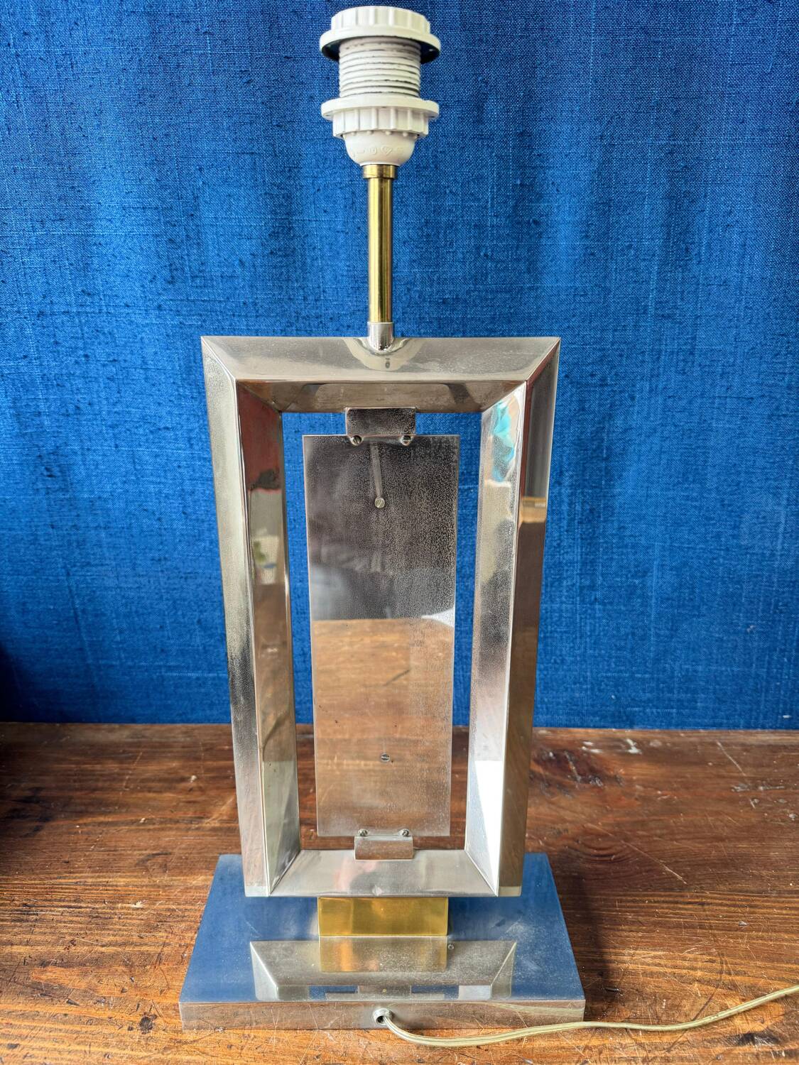 Vintage table lamp by Maison Baguès. 1970s.