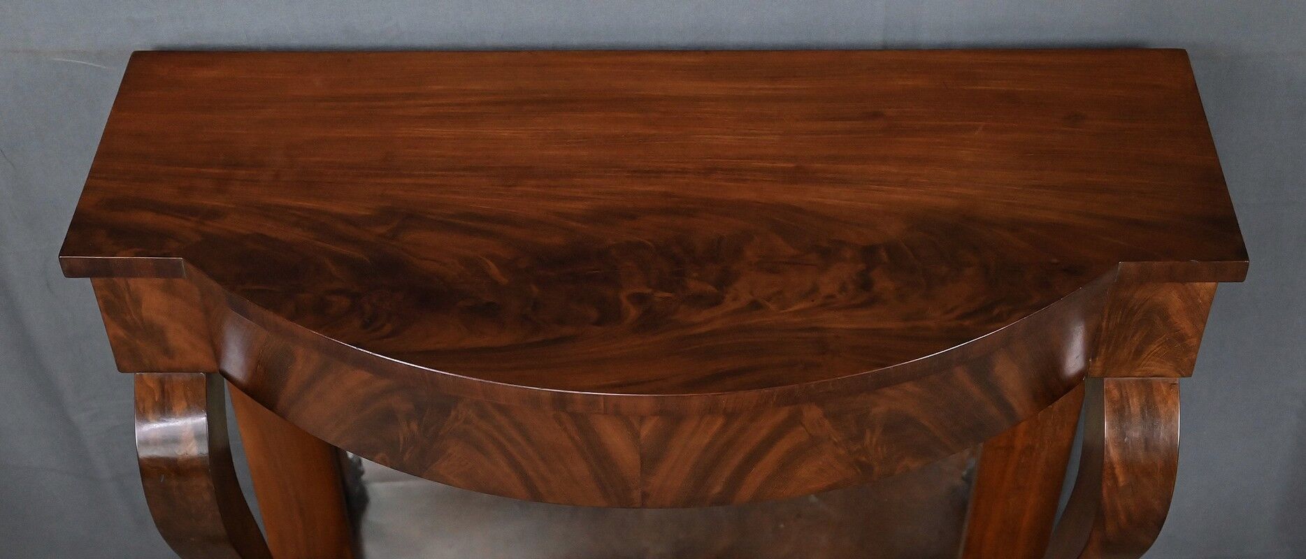 Mahogany console, Restoration period – first part of the 19th century