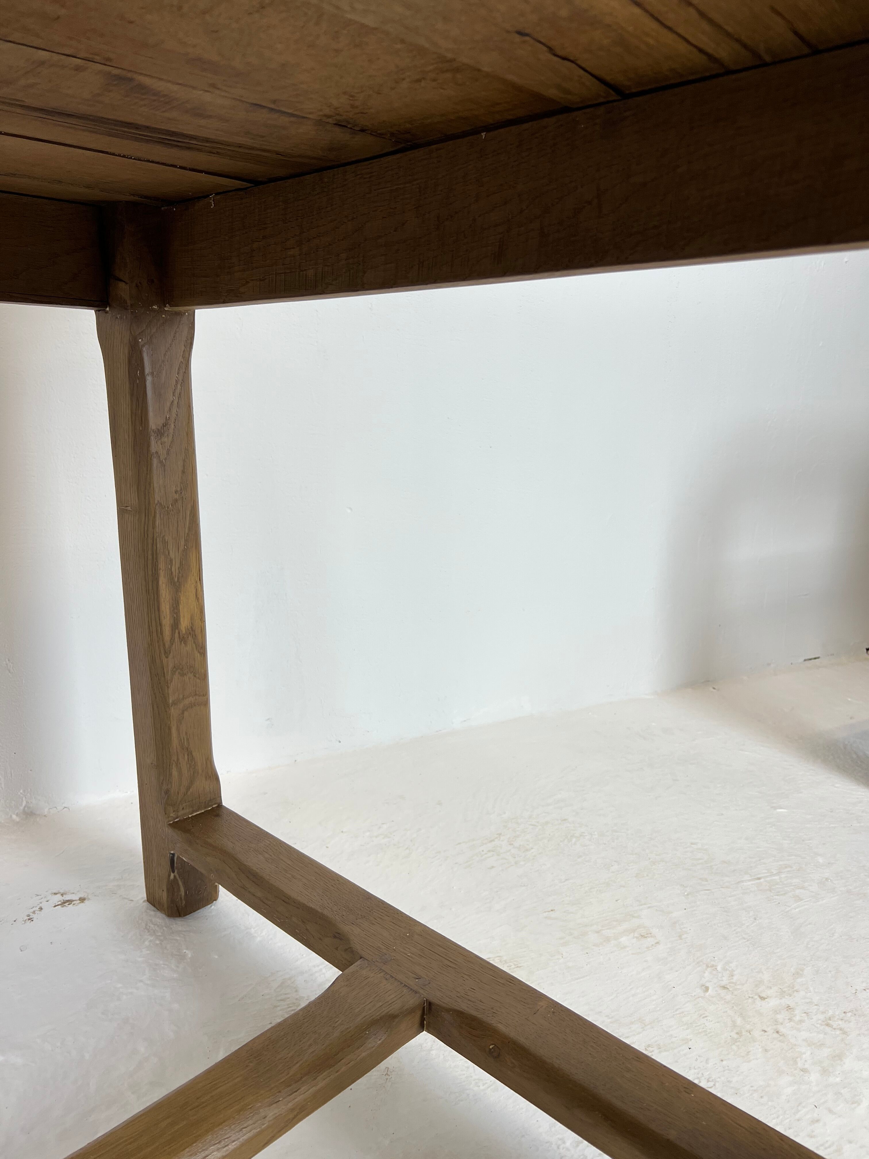 Old oak farmhouse table