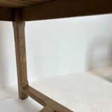 Old oak farmhouse table