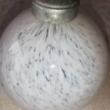 Art Deco ball lamp base in Clichy glass