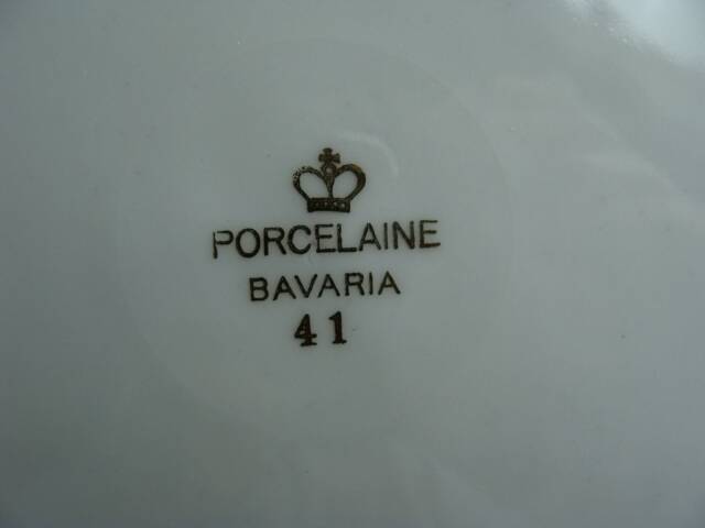 Bavaria Art Deco cup and saucers