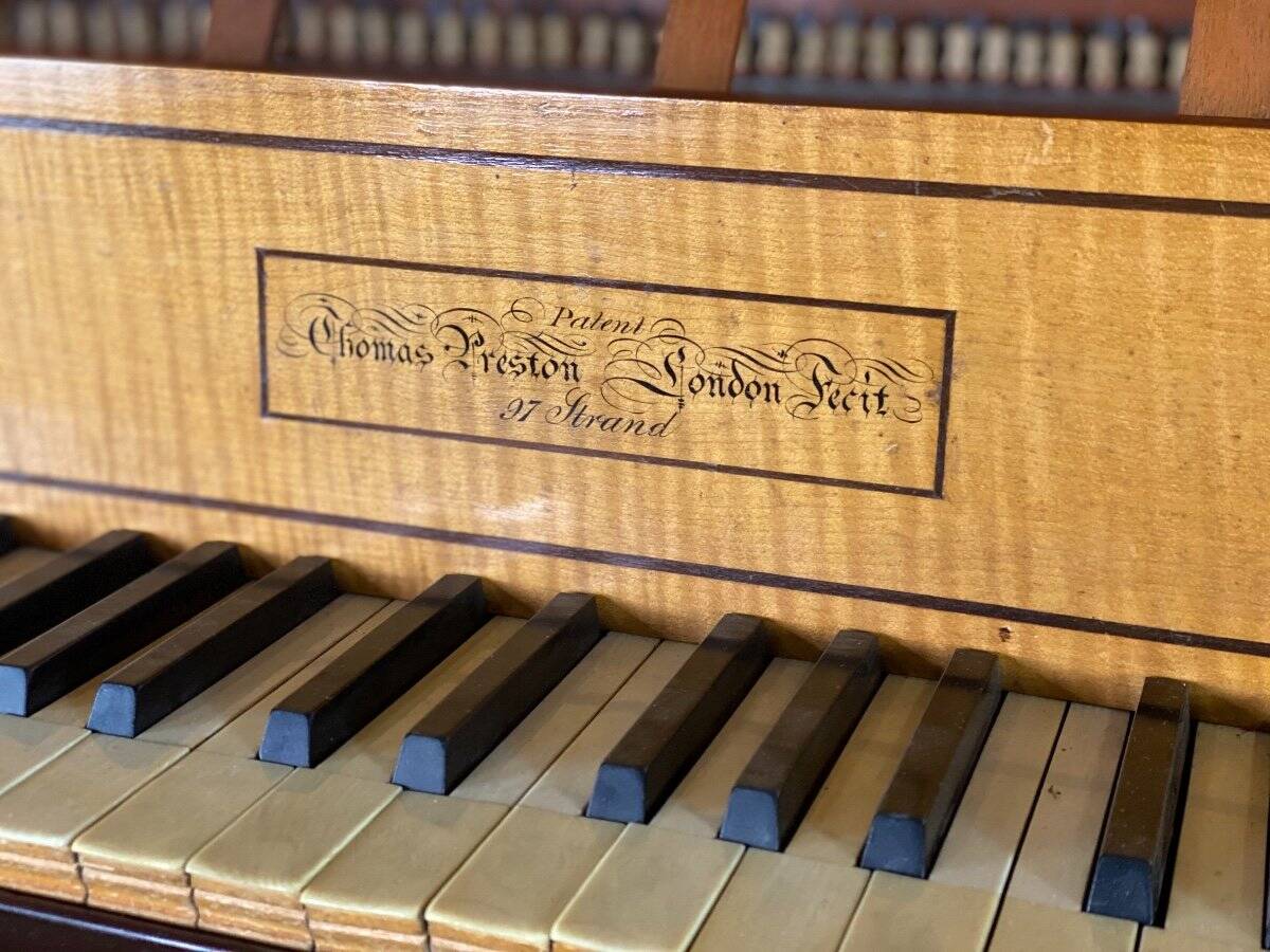 Table piano, Thomas Preston, Londres début du XIXème siècle