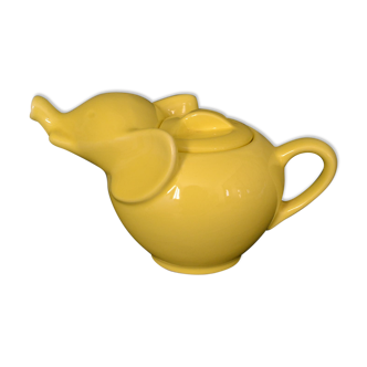 Yellow elephant teapot