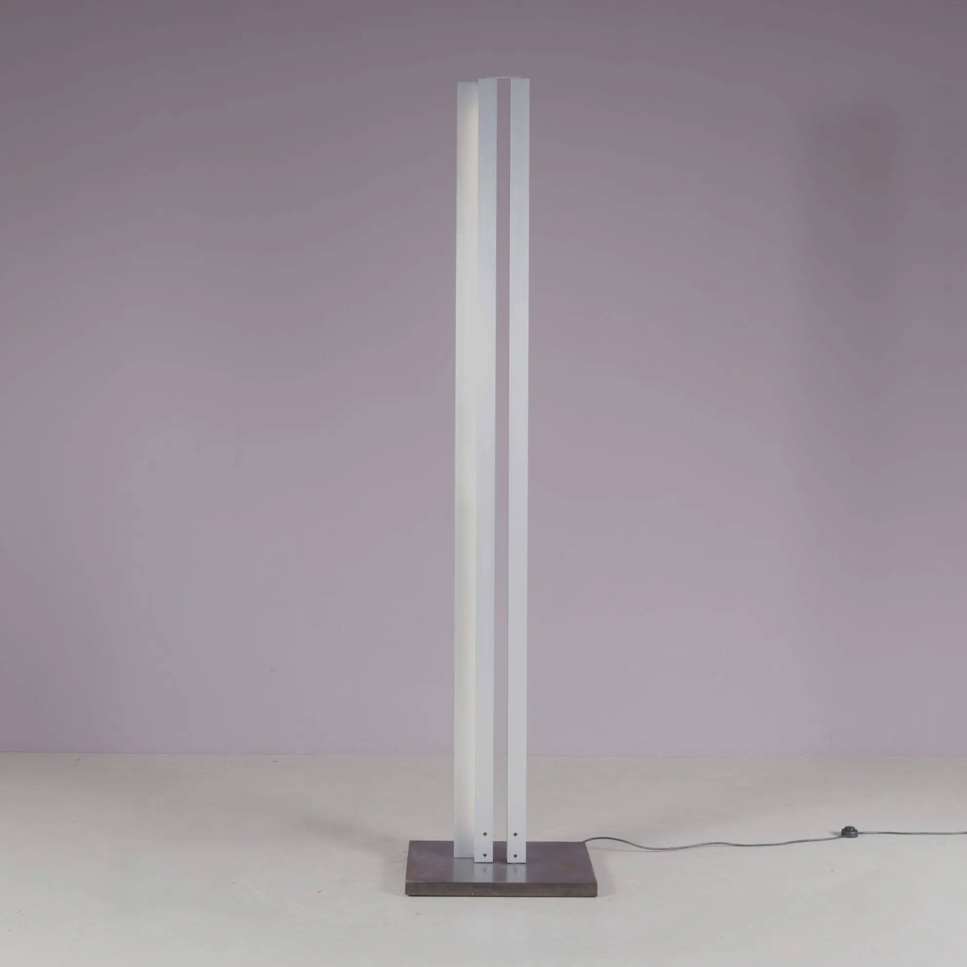 1990s Charis floor lamp Herman Hermsen O-serie 13/18 (design award 2002)