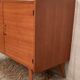 Commode en chêne, pieds compas, années 60
