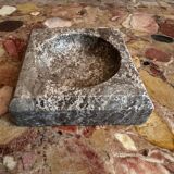 Cendrier en Marbre période Art-Deco 10/10 cm