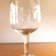 11 stemmed glasses, cut glass, garland pattern, 1960