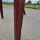 Chaise Baumann gondole en bois et cannage