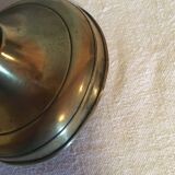 Old brass candlestick