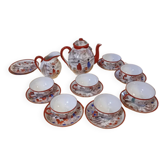 Japanese fine porcelain tea set