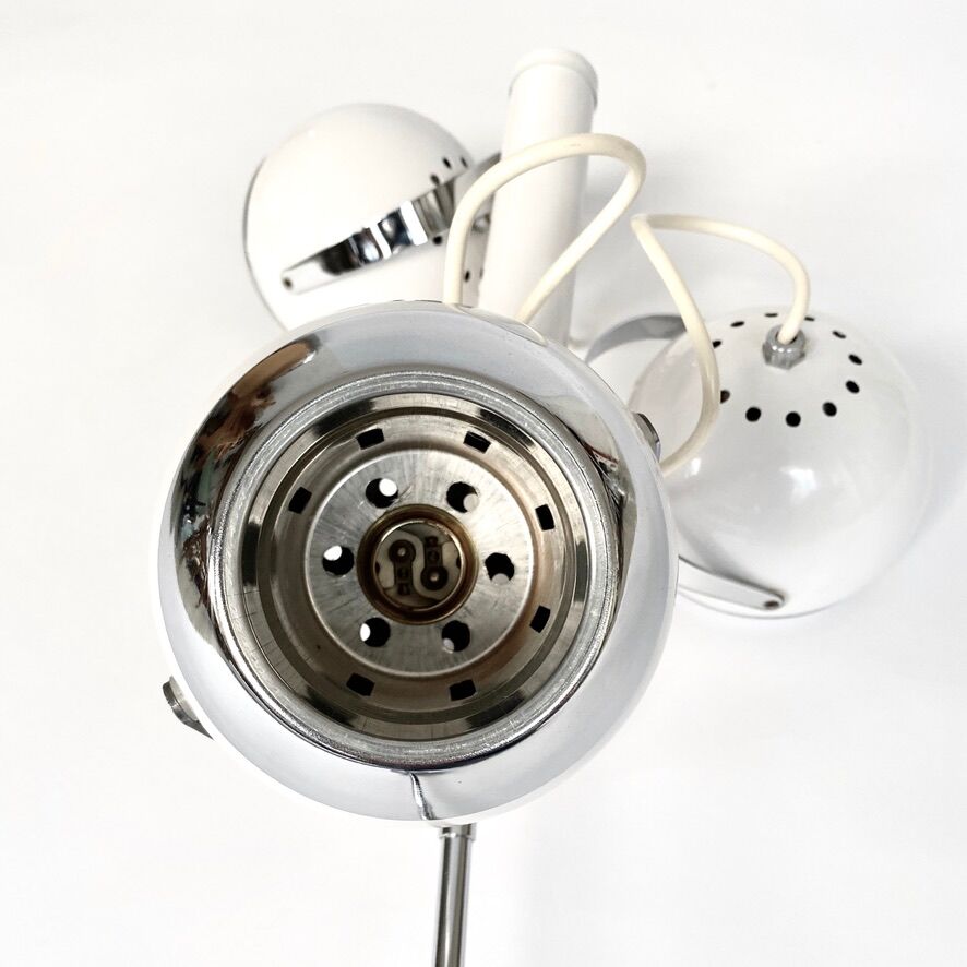 Suspension 3 globes Space age