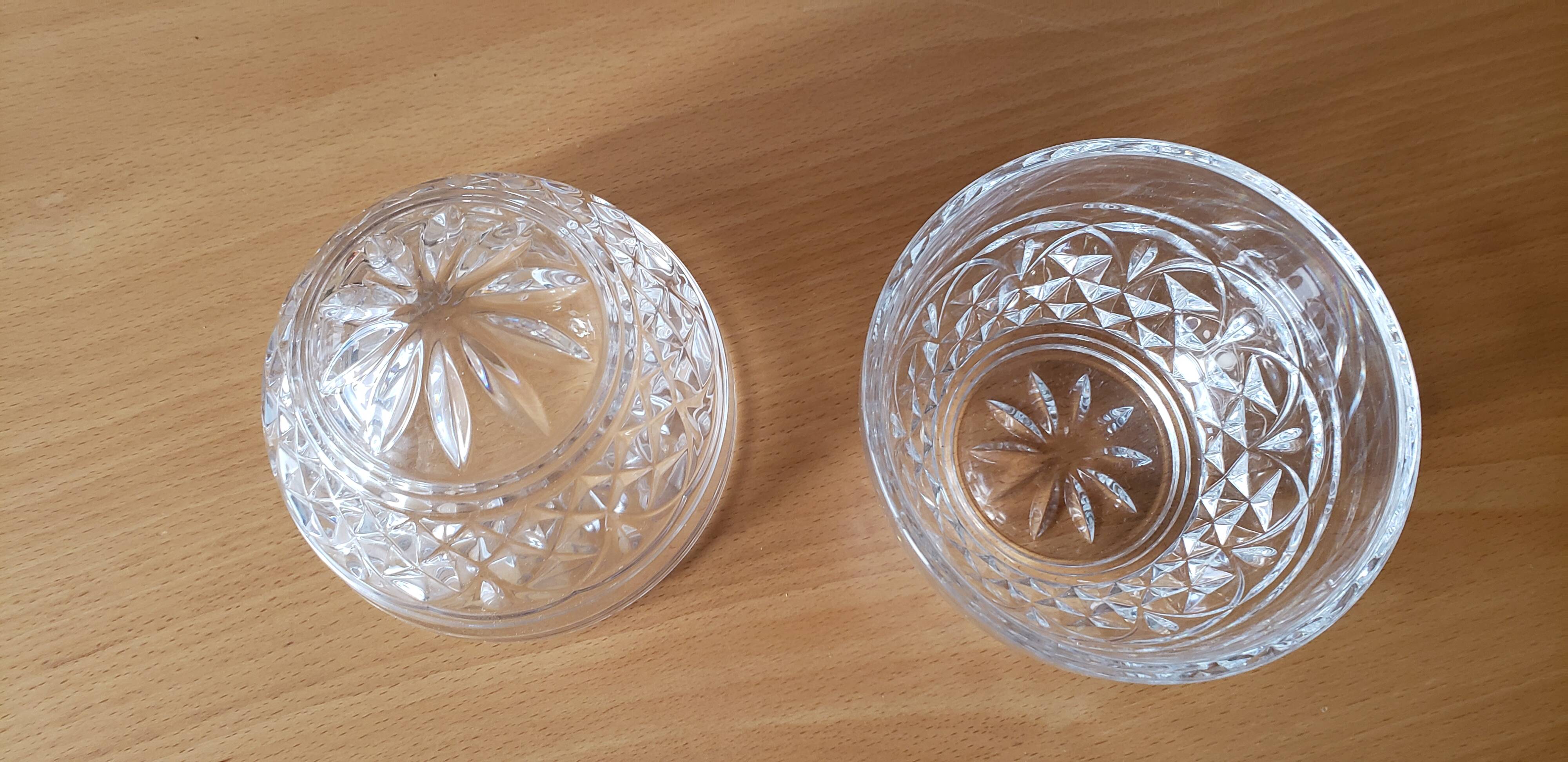 Crystal d'Arques candy dish egg