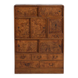 Ancient Japanese tansu of the mizuya-dansu type – Taishō/Showa period (circa 1910-1940)