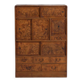 Ancient Japanese tansu of the mizuya-dansu type – Taishō/Showa period (circa 1910-1940)