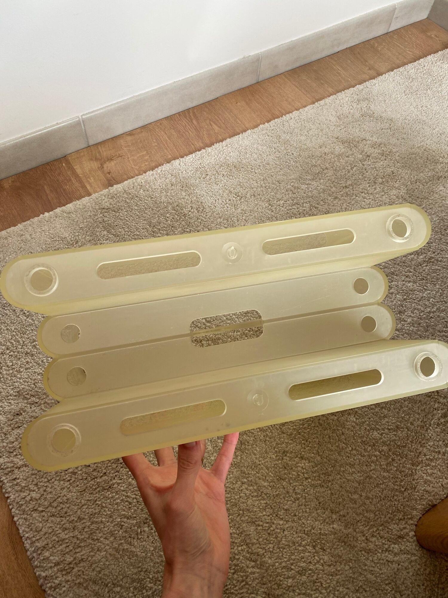Giotto Stoppino magazine holder for Kartell - 1970