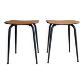 Paire de tabourets