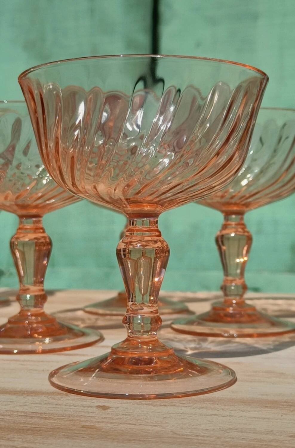 Rosaline champagne glass