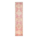 Vintage Turkish Hand-Knotted Wool Cotton Pink Runner Rug 80x365