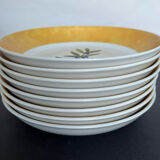 8 plates ceuses Guy Degrenne