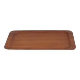 Plateau vintage en teck de Silva Suede 1960