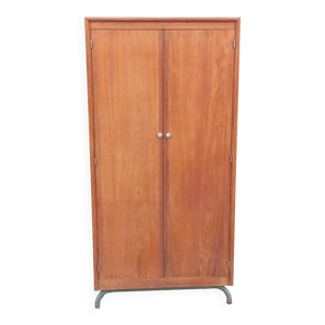 Armoire vintage en chêne - pieds