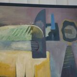 Abstract painting/canvas, 1969