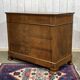 Commode Louis Philippe fin XIXème en noyer et sapin