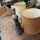 Magnificent vintage lamp signed by Jean-Claude Courjault.