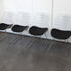 Four vintage SM05 chairs chromed by Cees Braakman for Pastoe, 1960-70
