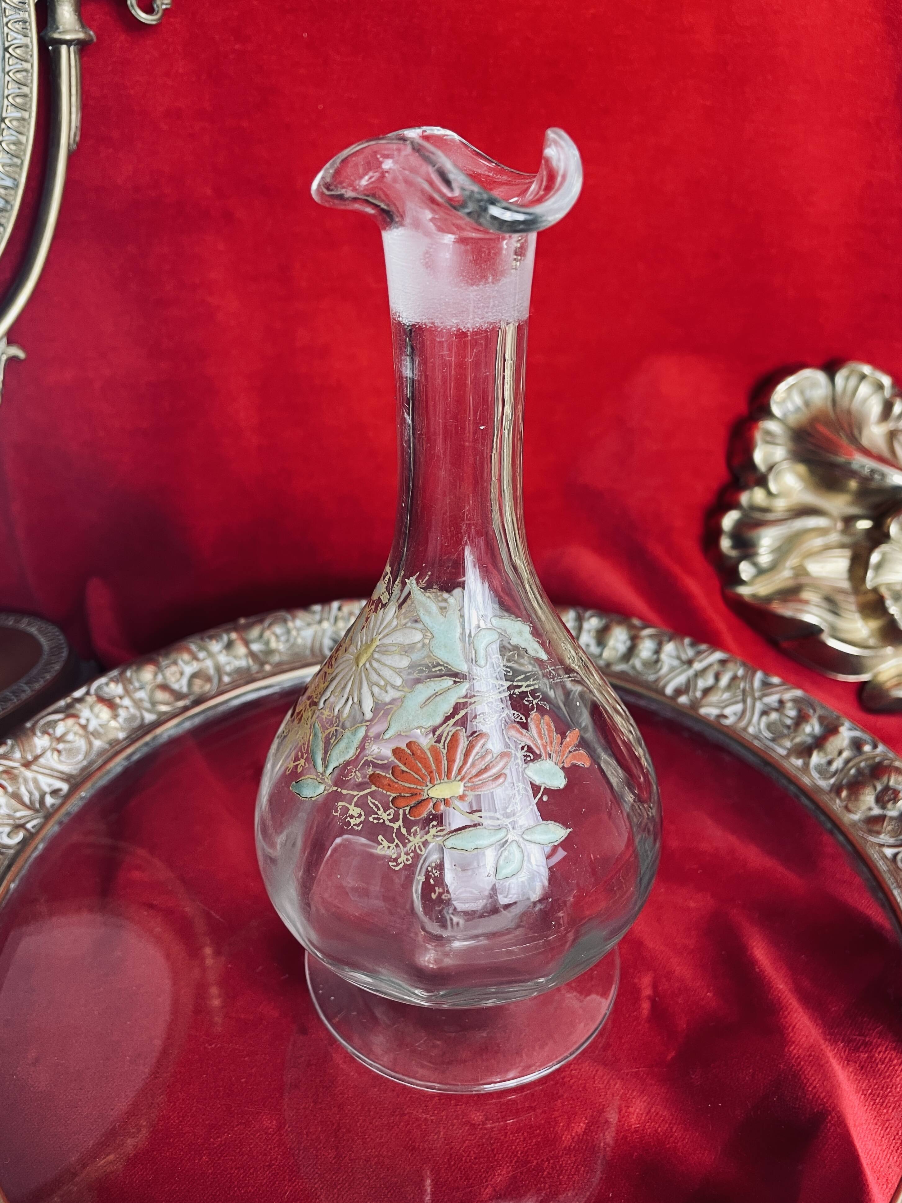 Old Legras Art Nouveau carafe