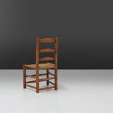 Chaise rustique Wabi-Sabi 1850