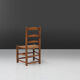 French rustic Wabi-Sabi chair 1850