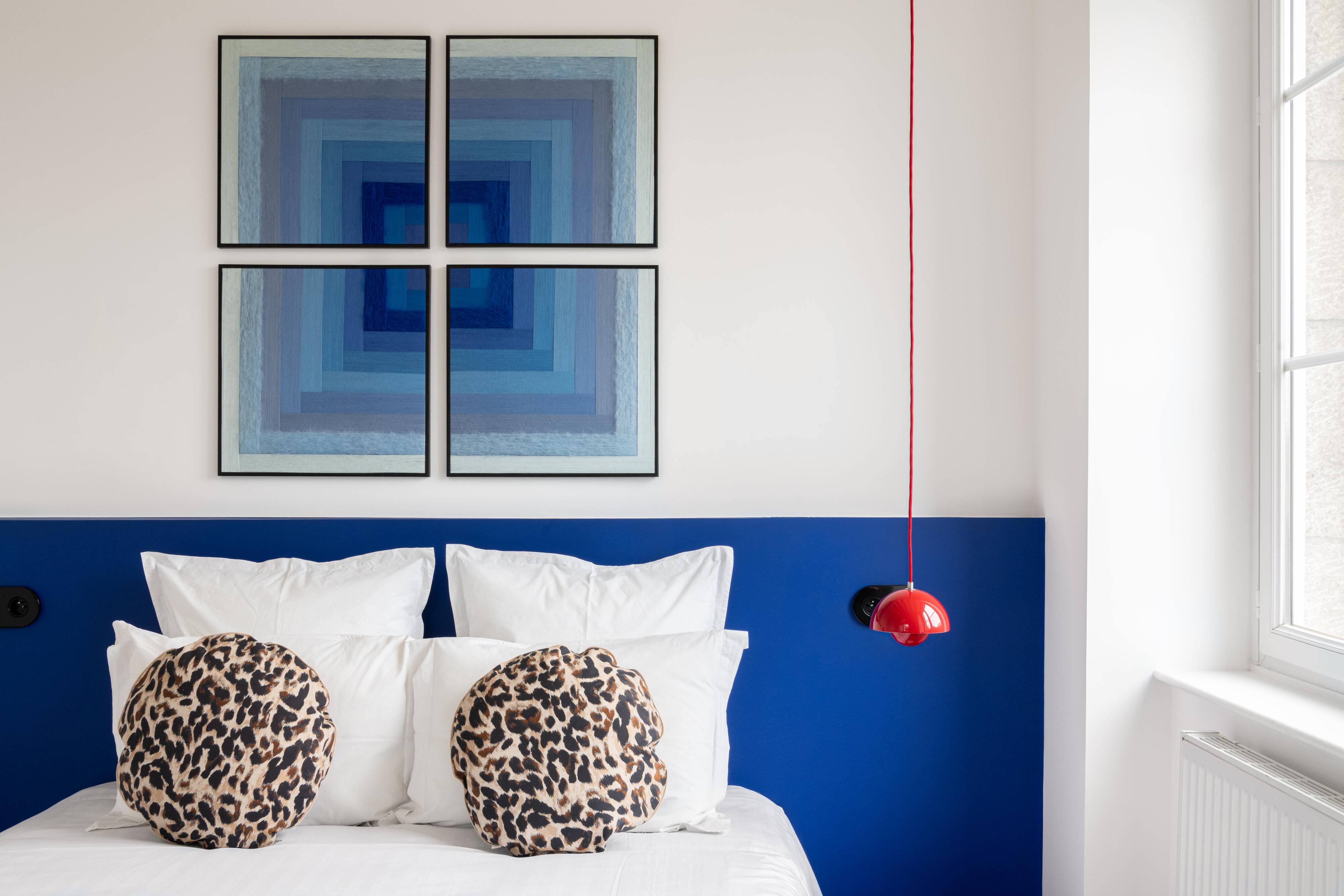 Woven fabric Polar Sky – "Mosaics" Collection
