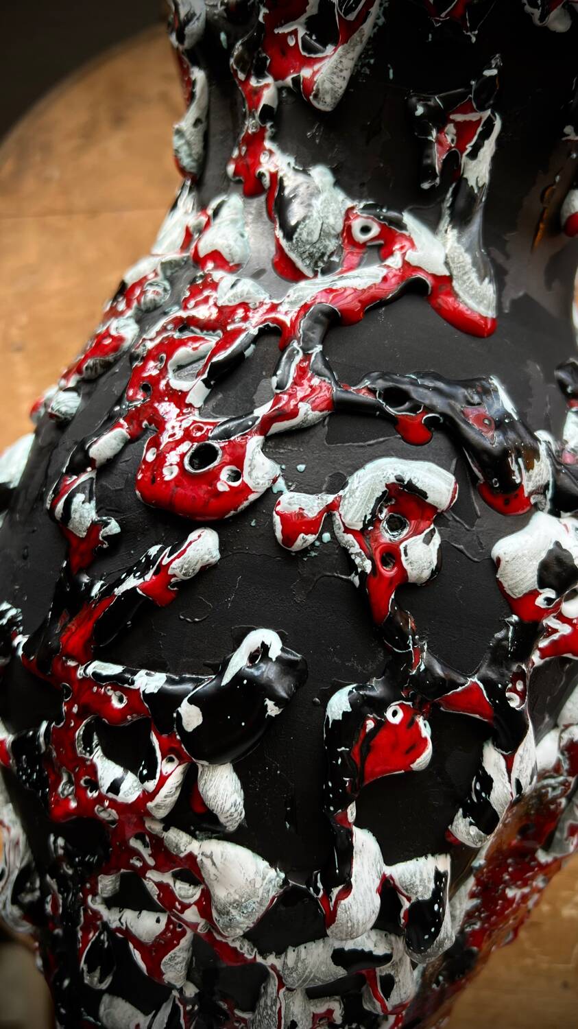 Fat lava vase / fat lava West Germany