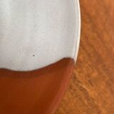 Workshop pottery candlestick from mid-century German with bird motif by Töpferei Bücking Börnsen, 1960s.