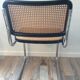 Lot of 2 chairs Marcel Breuer Cesca B32