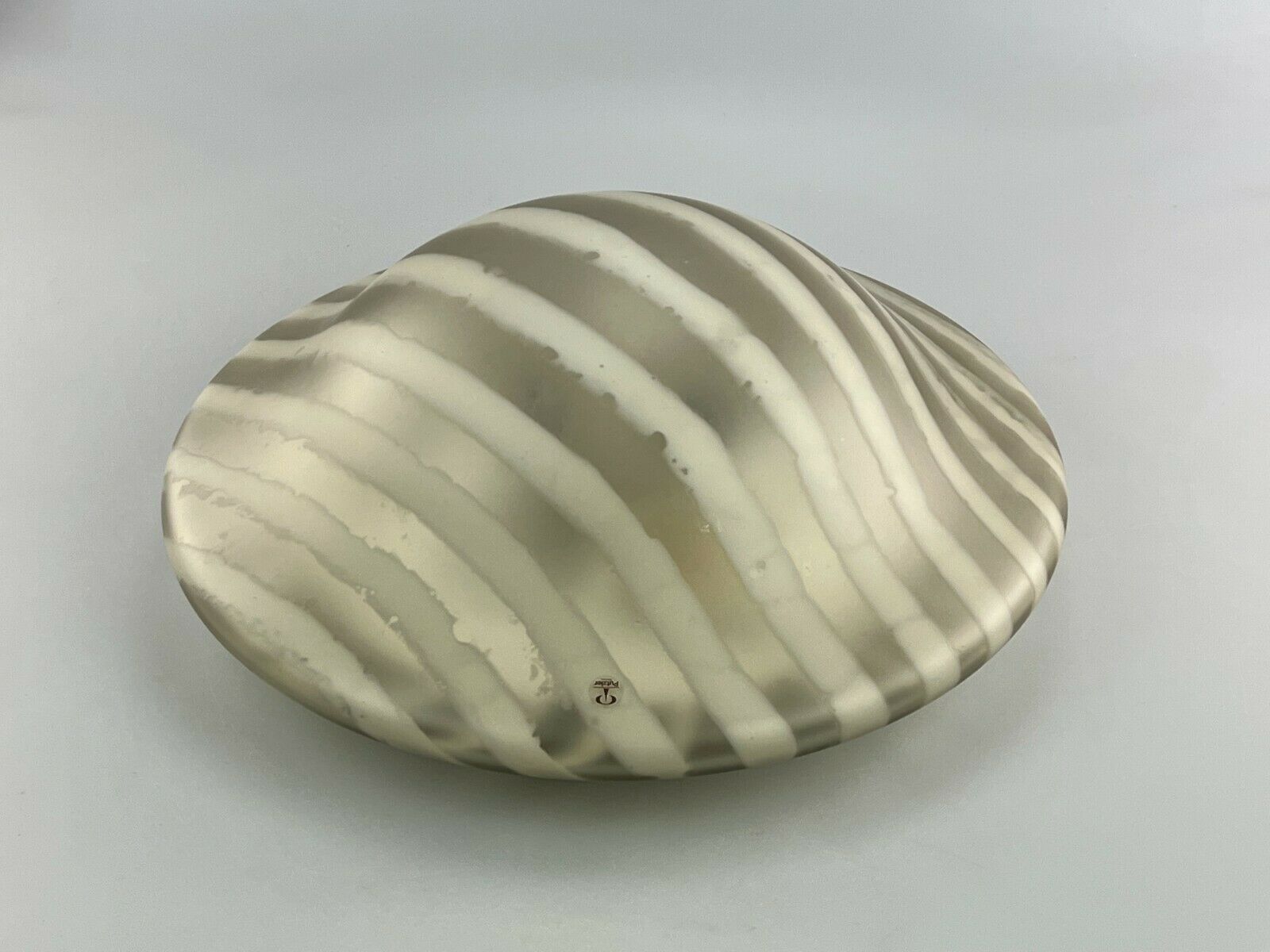 70s Peill & Putzler Plafoniere ceiling lamp glass space design lamp 70s