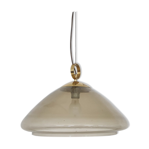 Suspension en verre fumé
