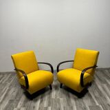 Armchairs by Jindrich Halabala, 1940s, Set of 2