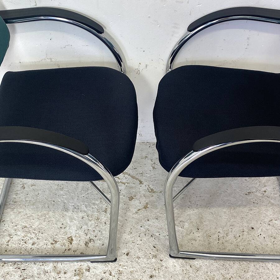 Set of 6 Onda chairs edition VITRA Design Mario Bellini