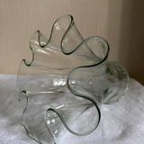 Vase « mouchoir » en verre