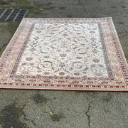 Tapis persan laine beige marron Keops Saint Maclou 170x240