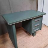Industrial metal desk
