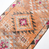 3x11 turkish vintage runner rug, 3x11 herki runner, hallway kitchen rug, 330x83cm