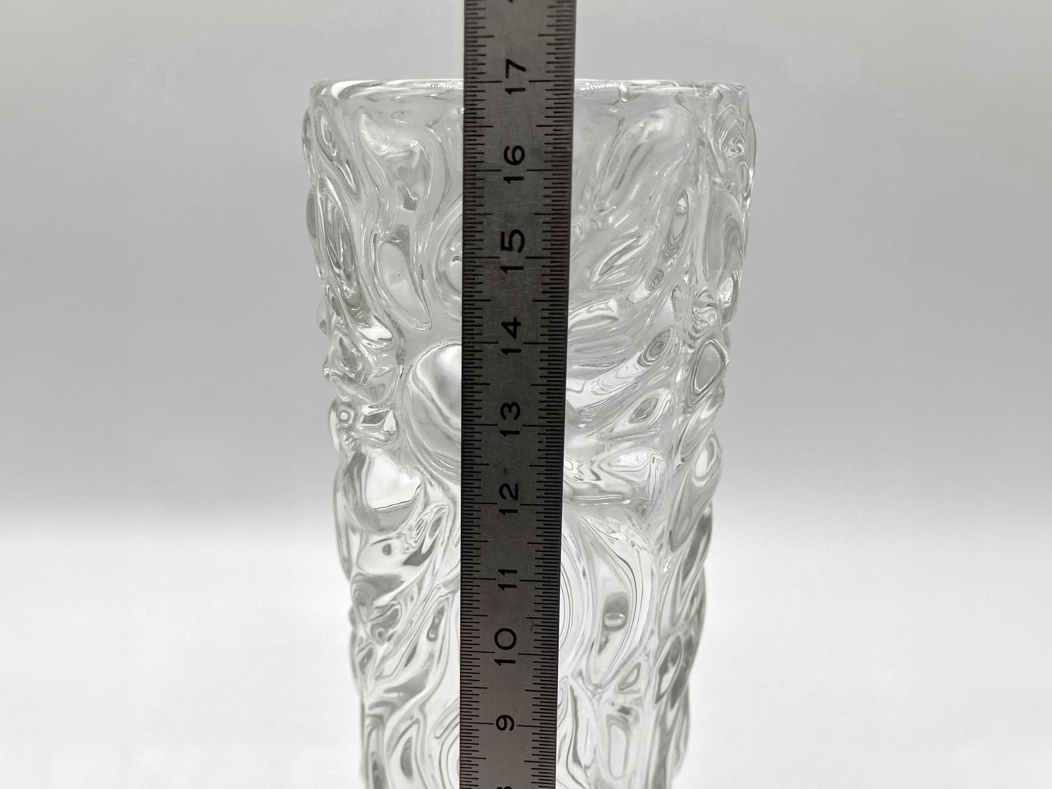 SKLO UNION vase • Hermanova hut glassware • Design Miroslav Kubinec • 1980 • Czechoslovakia